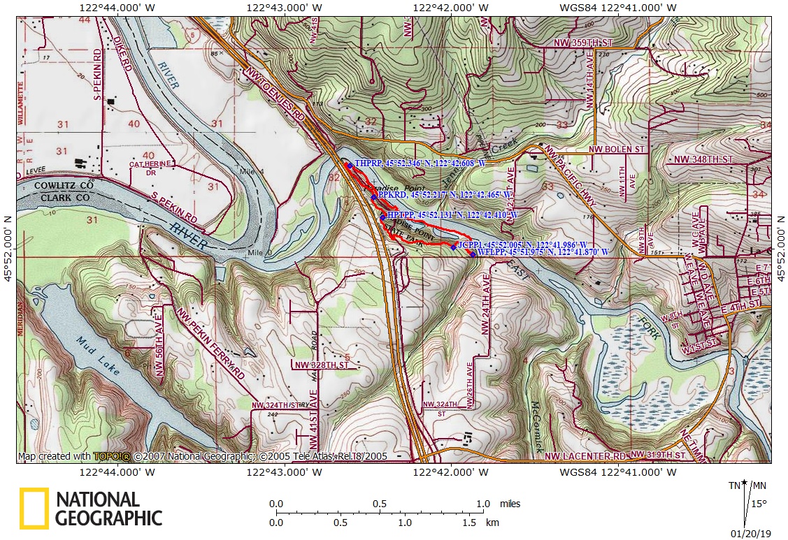 Map of Route