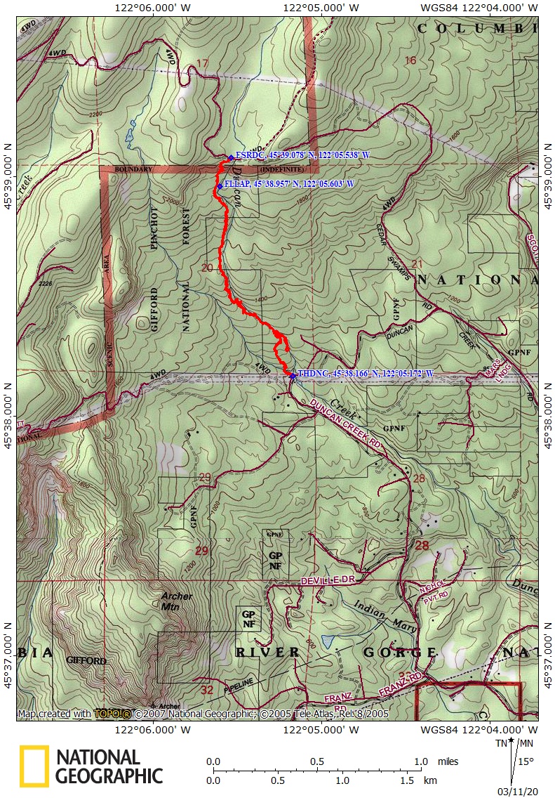 Map of Route