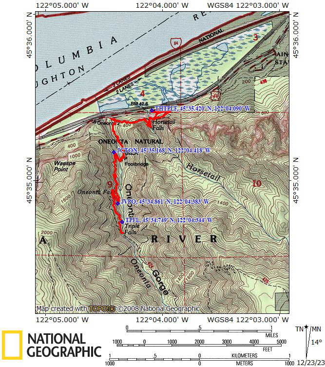 Triple Falls Route OR